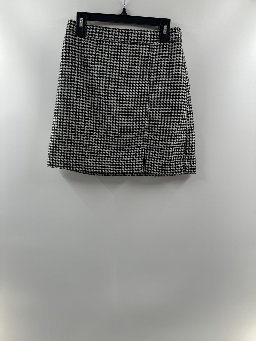Hollister Ultra High Rise Houndstooth Mini Skirt Women's XS Black White